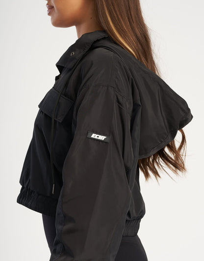 Anorak Jacket Hoodie - Black