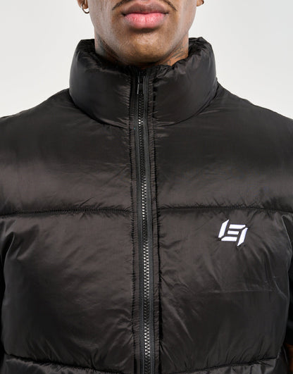 Echt Dart Puffer Vest - Black