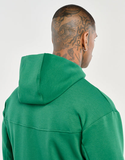 Echt Tech Zip-Up Hoodie - Green